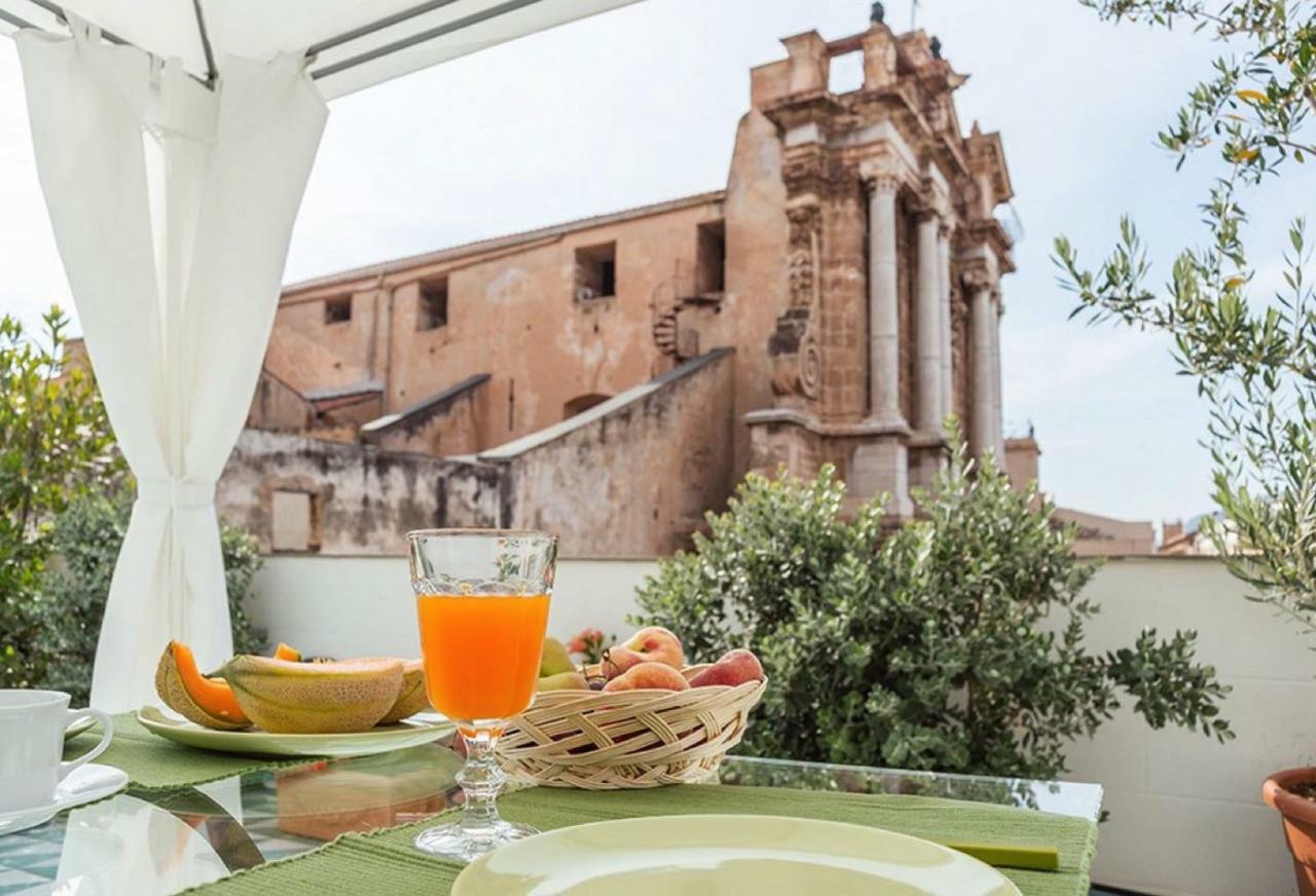 팔레르모 Kalsa Casa Di Charme Con Terrazza By Wonderful Italy 아파트 외부 사진