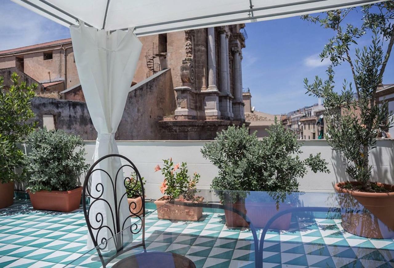 팔레르모 Kalsa Casa Di Charme Con Terrazza By Wonderful Italy 아파트 외부 사진